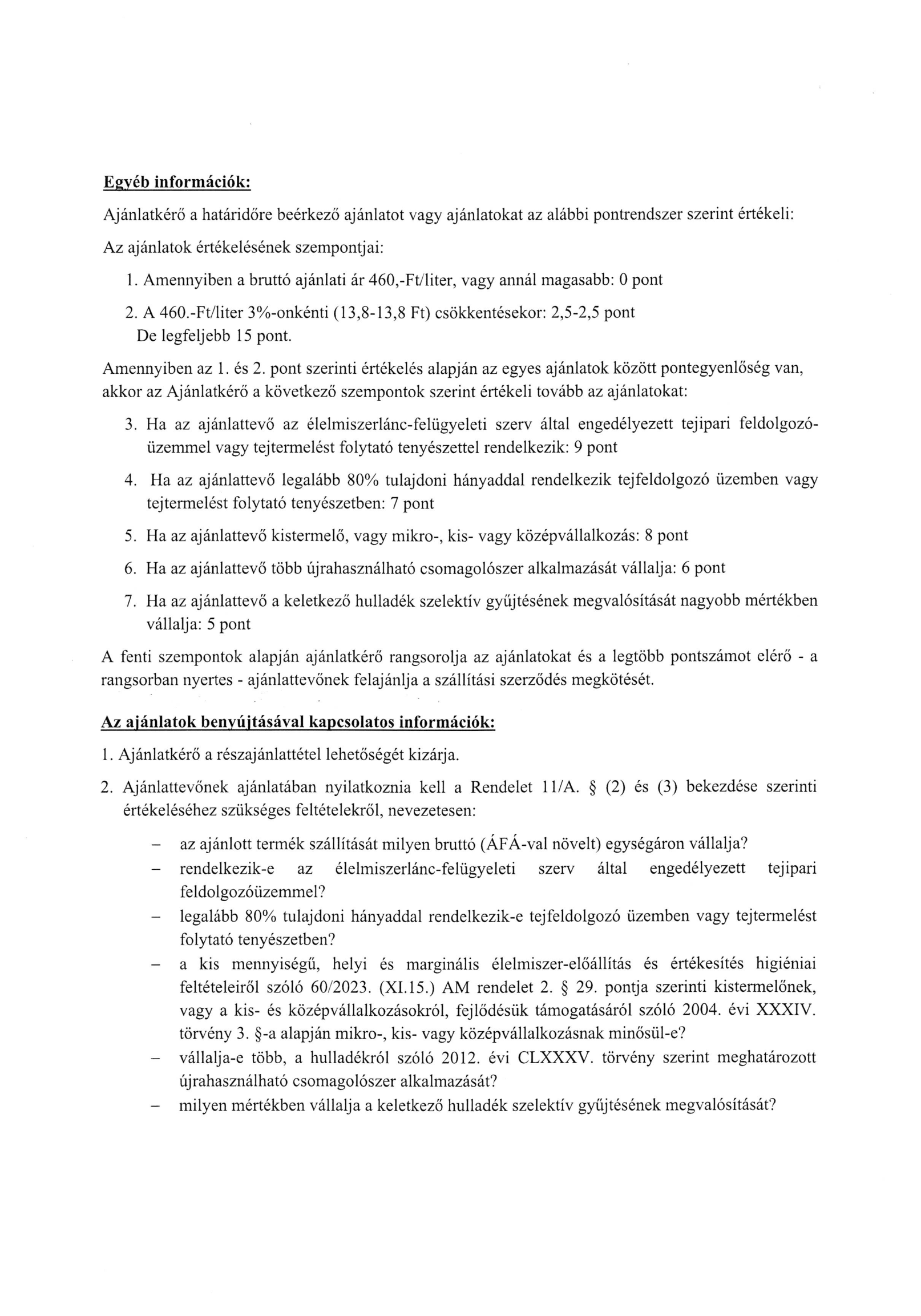 tej ajanlat 2